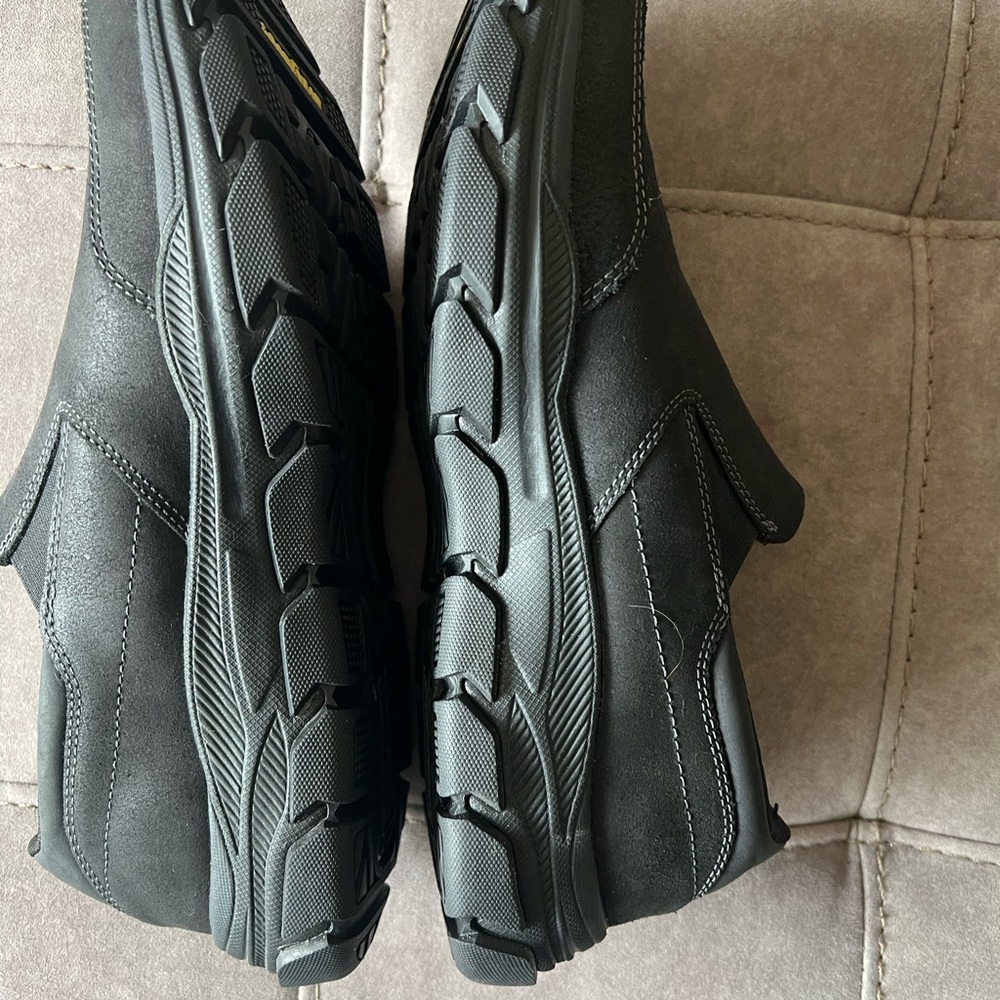 Skechers Black Men's Slip-On Loafers - Picture 6 of 6